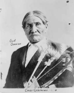 1904 Chief Geronimo, Apache leader PHOTO  