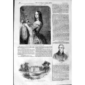   1844 Osborne House Isle Wight Henry Halford Lady Louis: Home & Kitchen