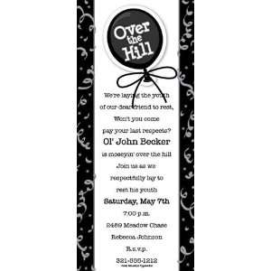  Over The Hill Wigglers Birthday Party Invitations: Toys 