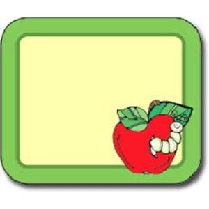  Wiggle Worms Apple Name Tag: Office Products