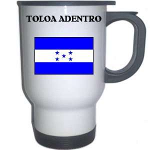  Honduras   TOLOA ADENTRO White Stainless Steel Mug 