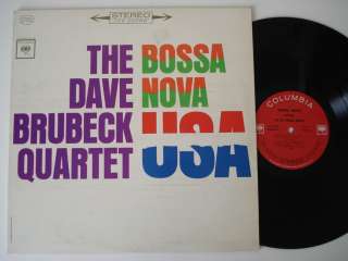 DAVE BRUBECK Bossa Nova USA COLUMBIA 360 Stereo LP  