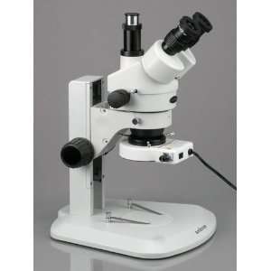 5X 90X Super Widefield Stereo Zoom Microscope with 80 LED  