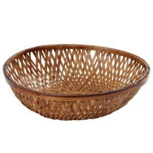   friendly handmade bamboo round basket   EDINCA0016 