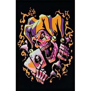  Wicked Jester Blacklight Poster Print, 22x34: Home 