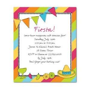  Party Invitations   Vibrant Fiesta By Sb Hello Little One 