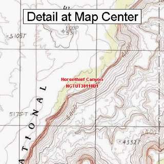   Map   Horsethief Canyon, Utah (Folded/Waterproof): Sports & Outdoors