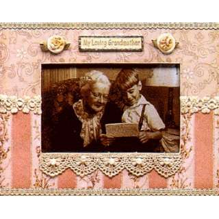   My Loving Grandmother Embellished Wood Frame, 6 x 4