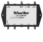Channel Master 6214IFD 3x4 Satellite Multiswitch New  