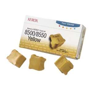 Xerox Phaser® 8500, 8550 Yellow Solid Ink, 3/Box, 3,000 Yield, Part 