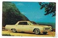 1965 Buick LE SABRE 4 Door Sedan Advertisement Postcard  