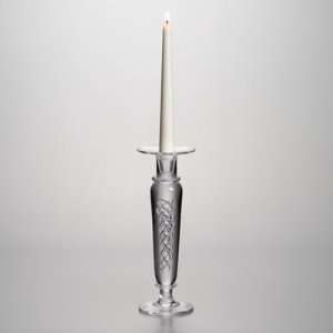   Pearce   Stratton Hand Blown Glass Tapered Candlestick: Home & Kitchen