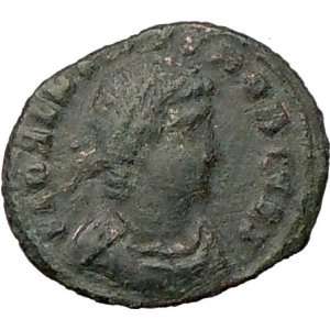 DALMATIUS 336AD Roman Caesar Authentic Ancient Genuine Coin LEGIONS 