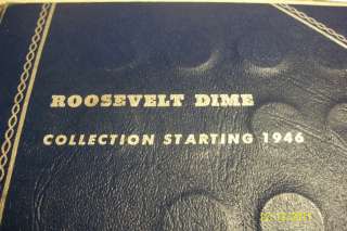   Complete Set 1946 1964 48 Dimes All Silver in Wittman Album  