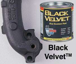 POR 15® Black Velvet™ Heat Resistant Paint, USA! #P BVH  