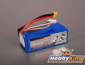 RC Turnigy 2200mAh 6S 40C Lipo Pack ID16205  