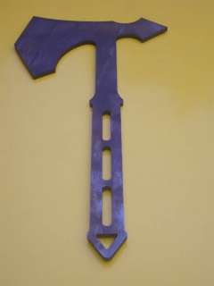 CUSTOM TACTICAL TOMAHAWK BLANK 4140 STEEL/FILE WORK #1  