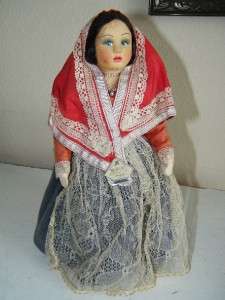 Vintage 1950s Magis Roma Doll Cagliari 4333  