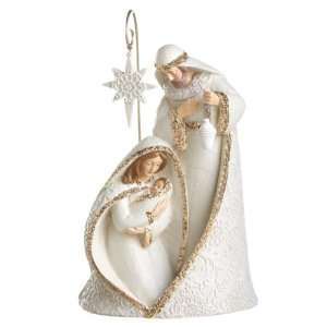  PACK OF 2 HOLY FAMILY WITH STAR OF BETHLEHEM NATIVITY 