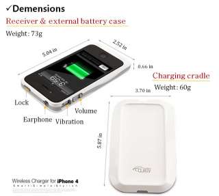 Willy willy wireless charger & external battery case for apple iphone 