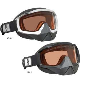   USA Hustle Snowcross Goggles With Speed Strap   White   217785 0002108