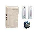 door bell wired chime kit with 2 unlit buttons returns