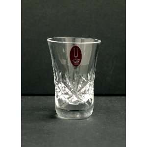  Brand New! Set of 6 Crystal Whiskey Shot Glasses Flares at 