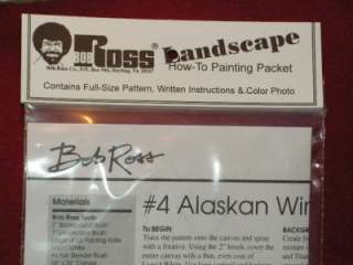 Bob Ross # 4 Alaskan Winter paint packet (See pictures)  