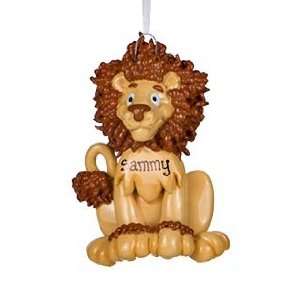  Personalized Lion Christmas Ornament: Home & Kitchen
