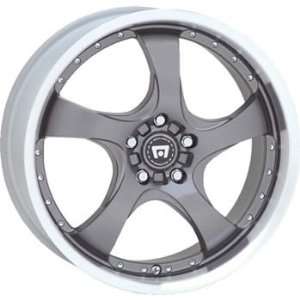 Motegi DV5 19x8 Silver Wheel / Rim 5x4.5 with a 30mm Offset and a 72 