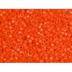  8g Opaque Light Red Delica Seed Beads: Arts, Crafts 