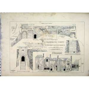 C1890 Carisbrooke Castle Keep Governors Plan Apartments 