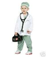DOCTOR toddler scrubs boys girls halloween costume 3 4T  