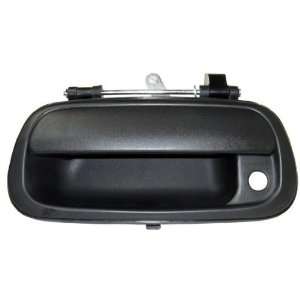  New Black Textured Tailgate Liftgate Handle w/ Keyhole 