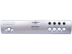 4x2 Composite S Video Audio Routing Switcher SB 5430  