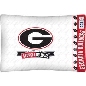 Georgia UGA Bulldogs (2) Standard Pillow Cases/Covers