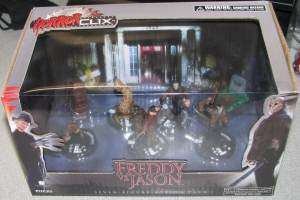 Horrorclix Freddy vs Jason Seven Figure Action Pack NIB  
