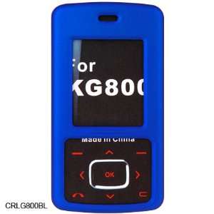  LG KG800 KG 800 Chocolate Rubberize Dark Blue Snap On 