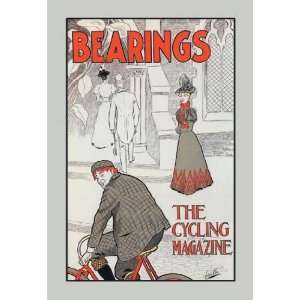   Bearings The Cycling Magazine 12x18 Giclee on canvas
