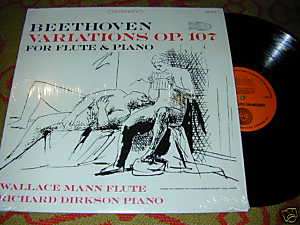 Picasso LP Cover BEETHOVEN FLUTE PIANO Counterpoint STR  
