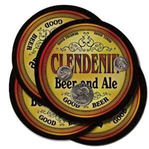 Clendenin Beer and Ale Coaster Set: Kitchen & Dining