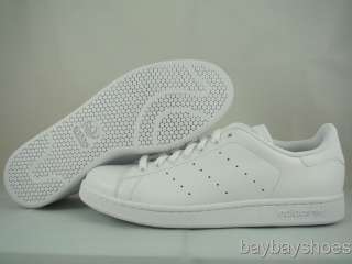 ADIDAS STAN SMITH 2 ALL WHITE CLASSIC MENS ALL SIZES  
