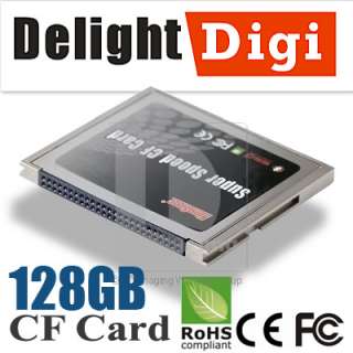 KingSpec 128GB Super Speed 50PIN 400x CF (Compact Flash)DSLR Camera 