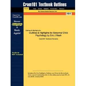  Studyguide for Abnormal Child Psychology by Eric J. Mash 