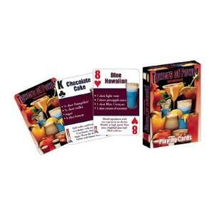  (3x4) Towers of Power Drink Recipes Playing Cards: Home 