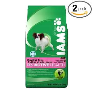 Iams Proactive Health Adult Dog Small and Toy Breed, 7 Pound Bags 