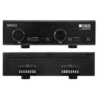  OSD SSVC2 2 Zone Dual Source Speaker Selector with Volume 