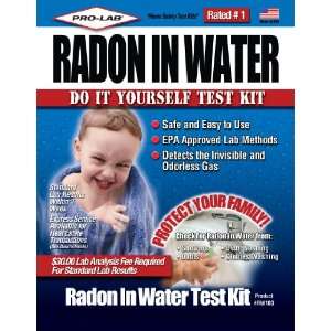  Pro Lab RW103 Radon In Water Do It Yourself Test Kit: Home 