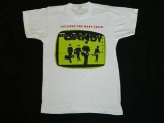 1985 THE JESUS AND MARY CHAIN VTG T SHIRT SHOEGAZE cure  