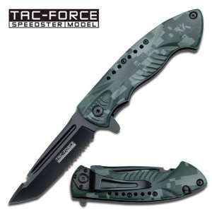  Military Ops Air Force Rescue Assisted Action Open Knife 